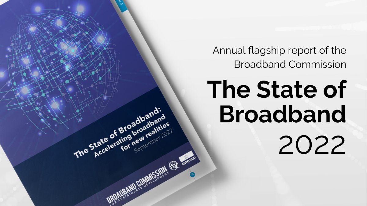 Internet Bandwidth Usage Report.pdf The State of Broadband Report 2022 - Broadband Commission